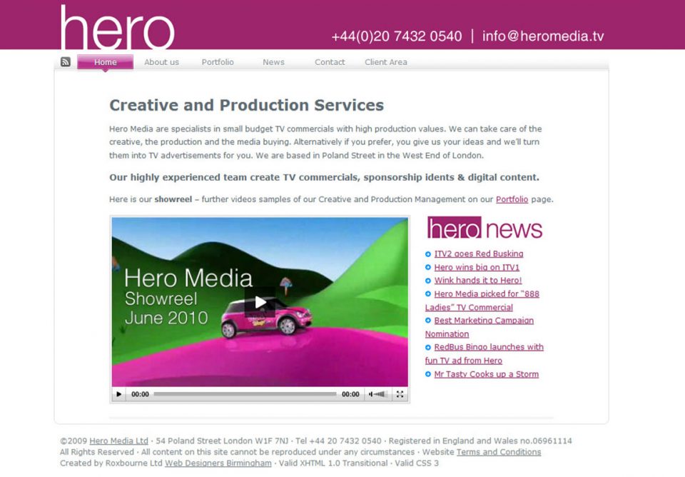Project - Hero Media