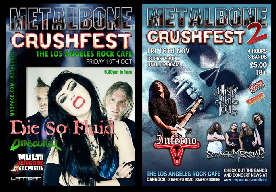 Project - Metalbone rock festivals