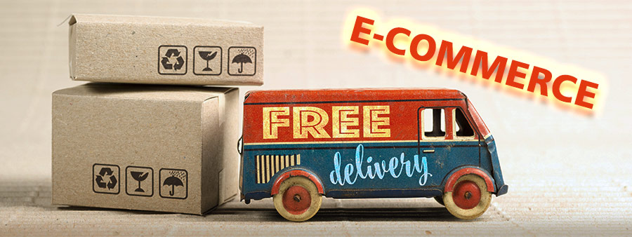 Delivery truck - Roxbourne e-commerce services