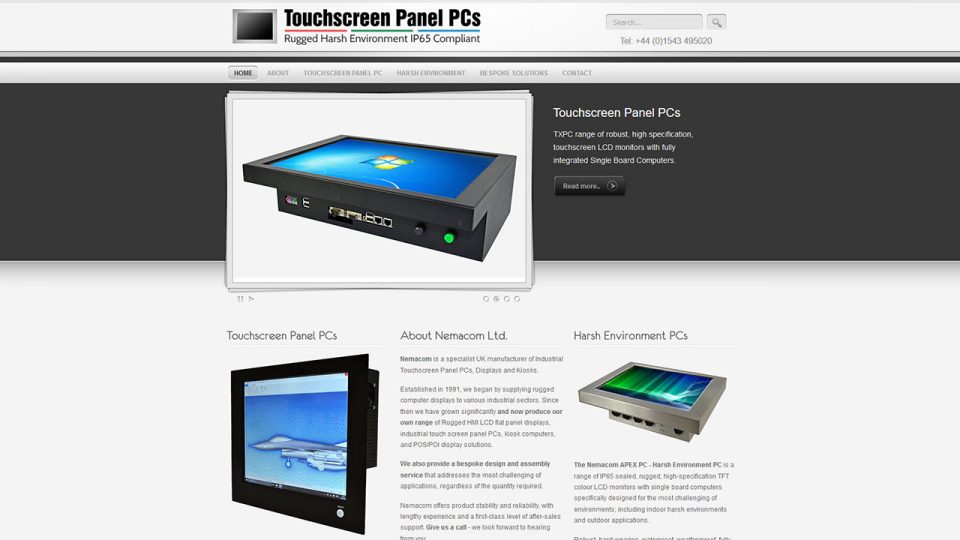 Project - Touchscreen Panel PCs